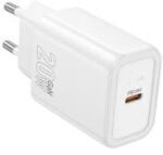 hoco. N60 Gentle egy portos USB-C PD20W töltő(EU) fehér (HC644181)