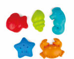Hape Set Jucarii de Plaja HAPE Creaturi Marine Plastic 5 Piese Varsta 18 Luni+ Multicolor (TG-E4058A)