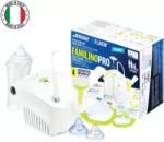NOVAMA Aparat Aerosoli NOVAMA Familino Pro by Flaem Nebulizator cu Compresor Irigator Nazal Rhino Clear Ergo Masca pentru Adulti si Copii Alb (novamafamilinopro)