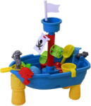 Knorr Toys Set Jucarii pentru Nisip Knorr Toys Corabia Piratilor cu Lopatica Diverse Forme 2 Cadite pentru Apa 51x30.5x58CM 3 Ani+ Multicolor (KNR 57051)