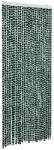 vidaXL zöld és fehér zsenília rovarfüggöny 100 x 200 cm 2.15 kg (377385VidaXL)