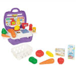 Pilsan szupermarket lila bőröndben (03563)