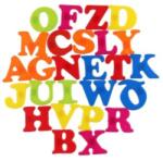 TEDDIES Litere magnetice 4 cm aproximativ 27 buc (TD00312433)