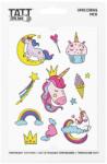 TATTONME Tatuaje temporare impermeabile pentru copii Mix Unicorn (TMUnicorns)