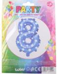 WIKY Balon gonflabil - numărul 8 albastru (WKW818493)
