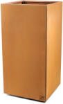 G21 Corten Square virágláda, 50 x 100 x 50 cm (KV-G21-COR5510) - pepita
