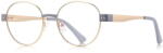 Techsuit Ochelari protectie calculator Ochelari de Calculator Rotunzi - Techsuit Reflex PC (3175) - Gold / Light Gray (KF2364820) - vexio