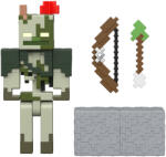 Mattel Minecraft, Redstone Charged, Bogged, figurina + accesoriu Figurina
