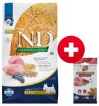 FARMINA N&D Ancestral Grain Lamb & Blueberry Adult Mini kutya 2.5 kg + FARMINA N&D Quinoa Dental Treat Fresh breath Mini 60 g (7 db) AJÁNDÉK!