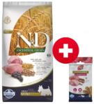 FARMINA N&D Ancestral Grain bárány & áfonya Felnőtt Mini kutya 7 kg + FARMINA N&D Quinoa Dental Treat Flatulence Mini 60 g (7 db) AJÁNDÉK!