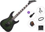 Jackson JS32Q DKA AH Premium SET Transparent Green Burst Електрическа китара