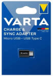 VARTA Micro USB- Type-C adat- és töltő adapter (57945101401)