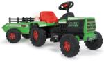 INJUSA Injusa: Zöld elektromos utánfutós traktor - 6V (636) - jatekbolt