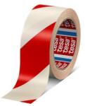 Tesa Jelölőszalag, 50 mm x 33 m, TESA "Professional" piros/fehér (60760-00092-15)