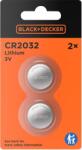 Black Plus Decker Lithium CR2032 Elem (CR2032/2B)