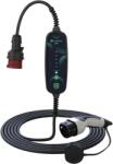 EcoVolter II - stație de încărcare portabilă inteligentă de 11 kW, 3x16 A, cablu de 10 m, aplicație (BT), tip 2 (EcoVolter II 3x16A-10m (Offline))