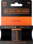 Black Plus Decker Extra Alkaline 9V Elem (6LR61P1B)