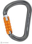 Petzl Carabinieră Petzl WILLIAM TRIACT LOCK, gri ()