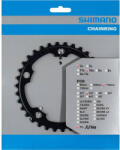 Shimano Tiagra FC-RS400 országúti első lánckerék, 5x110 mm, 34T, acél, 2x10s, fekete