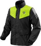 Revit Nitric 4 H2O jachetă de ploaie de motocicletă negru-fluo galbenă (REFRC021-1450)