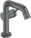Hansgrohe Tecturis S Egykaros mosdócsaptelep 110 Fine CoolStart EcoSmart+ lefolyógarnitúra nélkül, Szálcsiszolt Fekete Króm 73321340 (73321340)