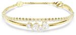 Swarovski brățară pentru femei placată cu aur zirconiu cubic MESMERA 9BY2-AKDZB1_10Y (5747953)