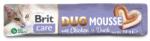 Brit Care Recompense pentru pisici Brit Care Creamy Duo Mousse Chicken Duck 4 buc x 14 gr