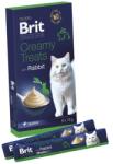 Brit Premium Recompense pentru pisici Brit Premium Creamy Treats Rabbit 6 buc x 15 gr
