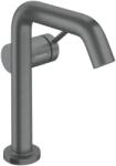 Hansgrohe Tecturis S Egykaros mosdócsaptelep 150 Fine CoolStart EcoSmart+ push-open lefolyógarnitúrával, Szálcsiszolt Fekete Króm 73340340 (73340340)