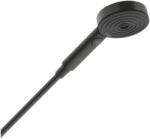Hansgrohe Pulsify Select S Kézizuhany 105 3jet Relaxation EcoSmart, Szálcsiszolt Fekete Króm 24111340 (24111340)