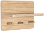 Hübsch cuier de perete din furnir de stejar 30 x 12 x 20 cm 99KK-OPUZWW_88X (881402) Agatator cuier