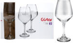 Cristar ЧАША brunello ЗАвино/ ВОДА 0.507Л. 3БР. 5469cl3 (5469cl3)