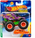 Mattel Masinuta Hot Wheels, Monster Truck, Crushed Car, Battitude 2026, JHY44
