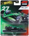 Mattel Masinuta metalica de curse, Hot Wheels, Kick Sauber 2025, Formula 1 Team 27, JKD84