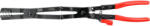 TOYA Clește pentru coliere furtun cu cap articulat, 435 mm, 0-50 mm, cu fălci zimțate drepte (YT-06471) Cleste