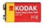 Kodak 30953437 Kodak ZINC Super Heavy Duty 9V R9 elem, 1 db (30953437)
