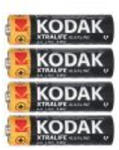 Kodak 30952027 Kodak XTRALIFE alkáli AA LR6 elemek, 4 db (30952027)