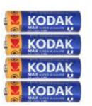 Kodak 30952867 Kodak MAX alkáli AA LR6 elemek, 4 db (30952867)