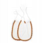 Childhome 2 db-os Jersey Crochet Ecru előke szett (CCBIBJCR)