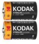 Kodak 30952058 Kodak XTRALIFE alkáli KD-2 LR20 elemek, 2 db (30952058)