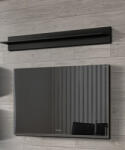 Prince concept Gordia függőpolc fekete (100cm)