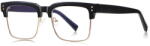 Techsuit Ochelari protectie calculator Ochelari de Calculator Patrati - Techsuit Reflex PC (2205) - Black / Gold (KF2364802) - pcone