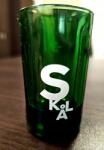  Jagermeister Dombornyomott pohár Skola Zöld Logó Szarvas Egyedi Ajándék (Jagermeister-8682595401633)