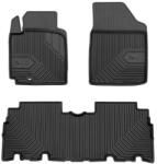 FroGum Toyota Yaris Verso Frogum No77 fekete 3D hótálcás TPE gumiszőnyeg szett 77426498