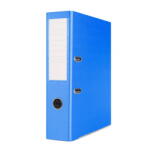 Office Products Biblioraft A4, plastifiat PP/paper, margine metalica, 75 mm, Office Products Basic S - albastru (OF-21024221-01) - pcone