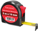 ABRABORO Mérőszalag 5m x 19mm ütésálló ABS házas (080400519012)