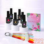  Next By Zellia Nail Gel Polish Summer Szett 6X10Ml - ZSK-02 (ZSK-02)