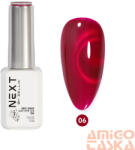  Next By Zellia Gél Lakk 10Ml - Red Wine Cat Eye - 006 (RWCE-006)