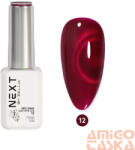  Next By Zellia Gél Lakk 10Ml - Red Wine Cat Eye - 012 (RWCE-012)
