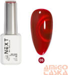 Next By Zellia Gél Lakk 10Ml - Red Wine Cat Eye - 005 (RWCE-005)